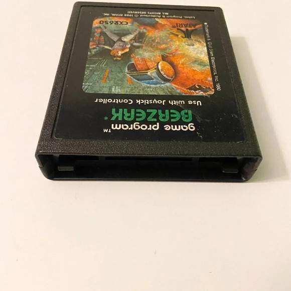 Vintage 1982 Berzerk Atari CX2650 Game - Picture 4 of 8
